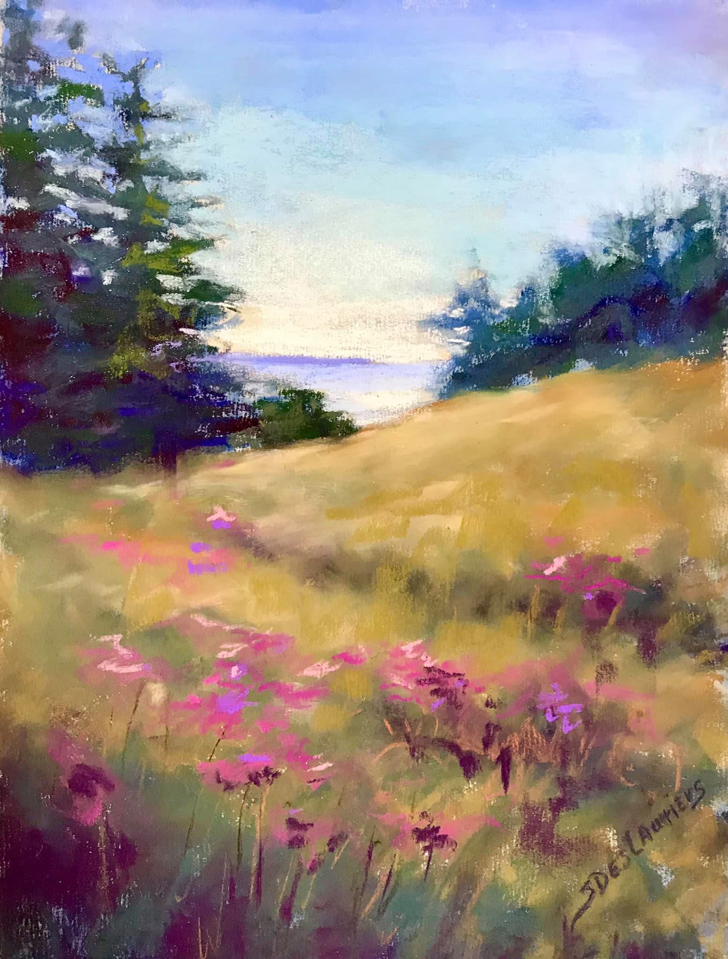 Summer Landscapes in Pastel
