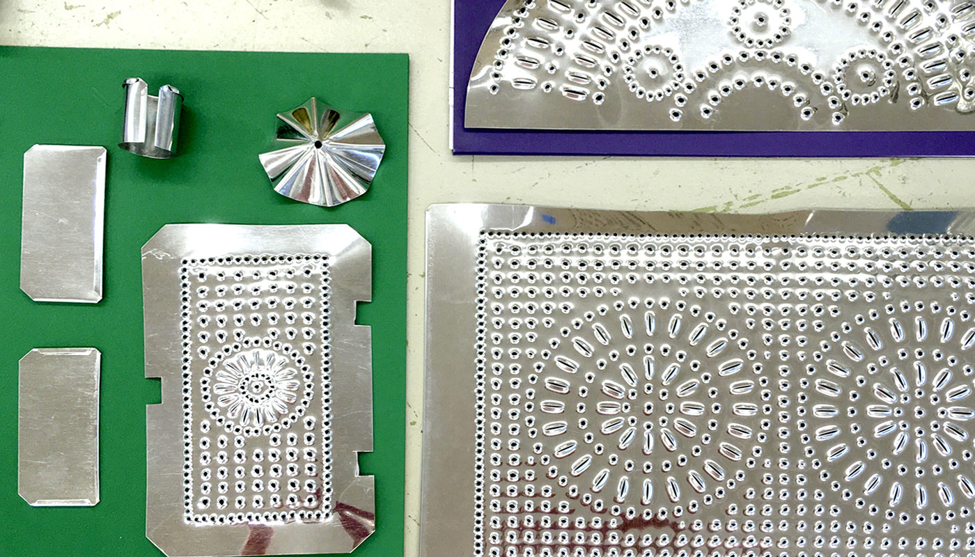 Pierced Tin Luminary