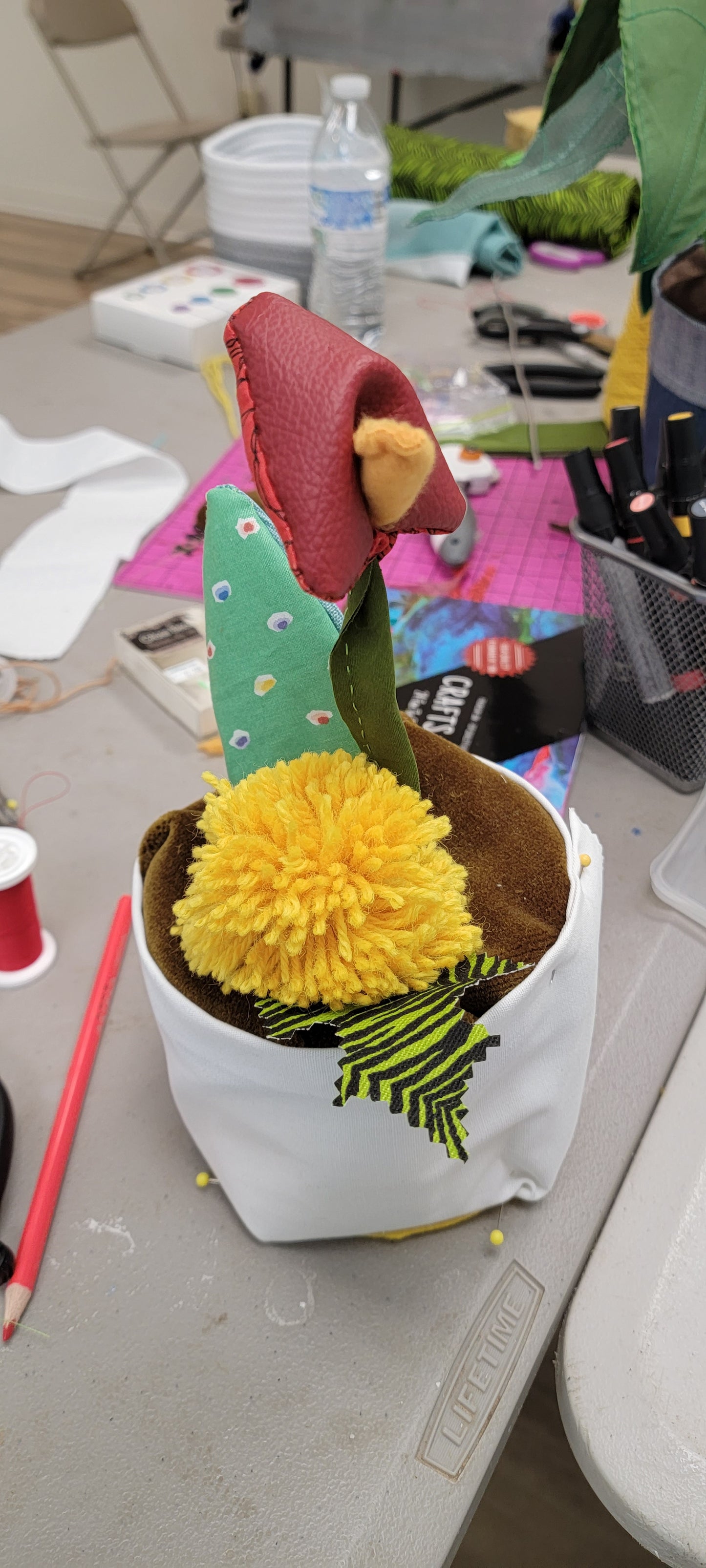 Community Workshop: Make a Fabric Flower with Jasmine Best