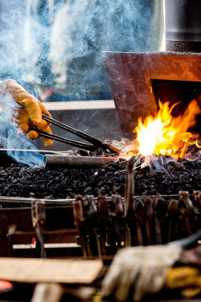 Blacksmithing: Hand Forged Heart Hooks