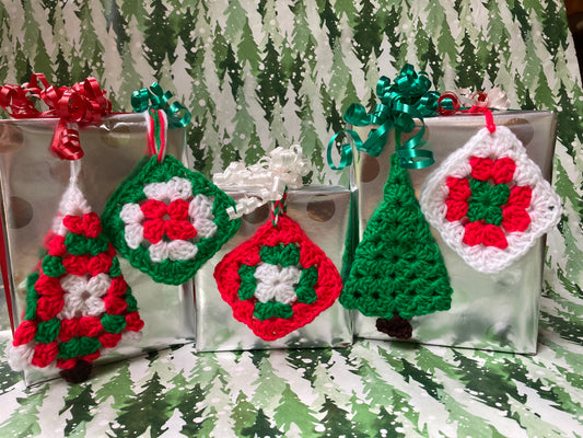 Crochet Your Own Granny Square Ornament