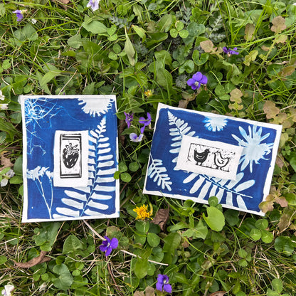 Cyanotypes & Linocut Cards