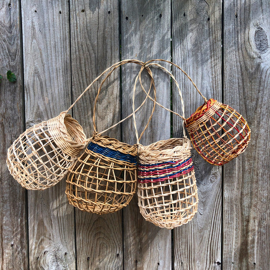 Handwoven Garlic Basket