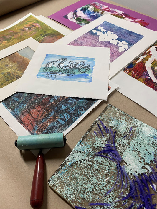 Gelli Printmaking / Monoprinting