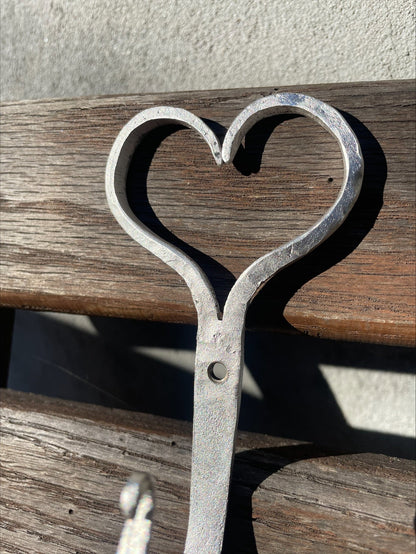 Blacksmithing: Hand Forged Heart Hooks