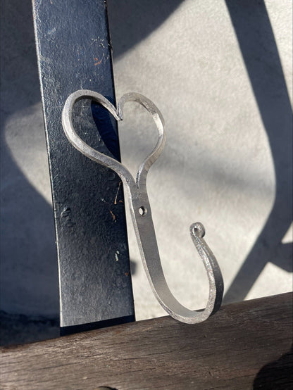 Blacksmithing: Hand Forged Heart Hooks