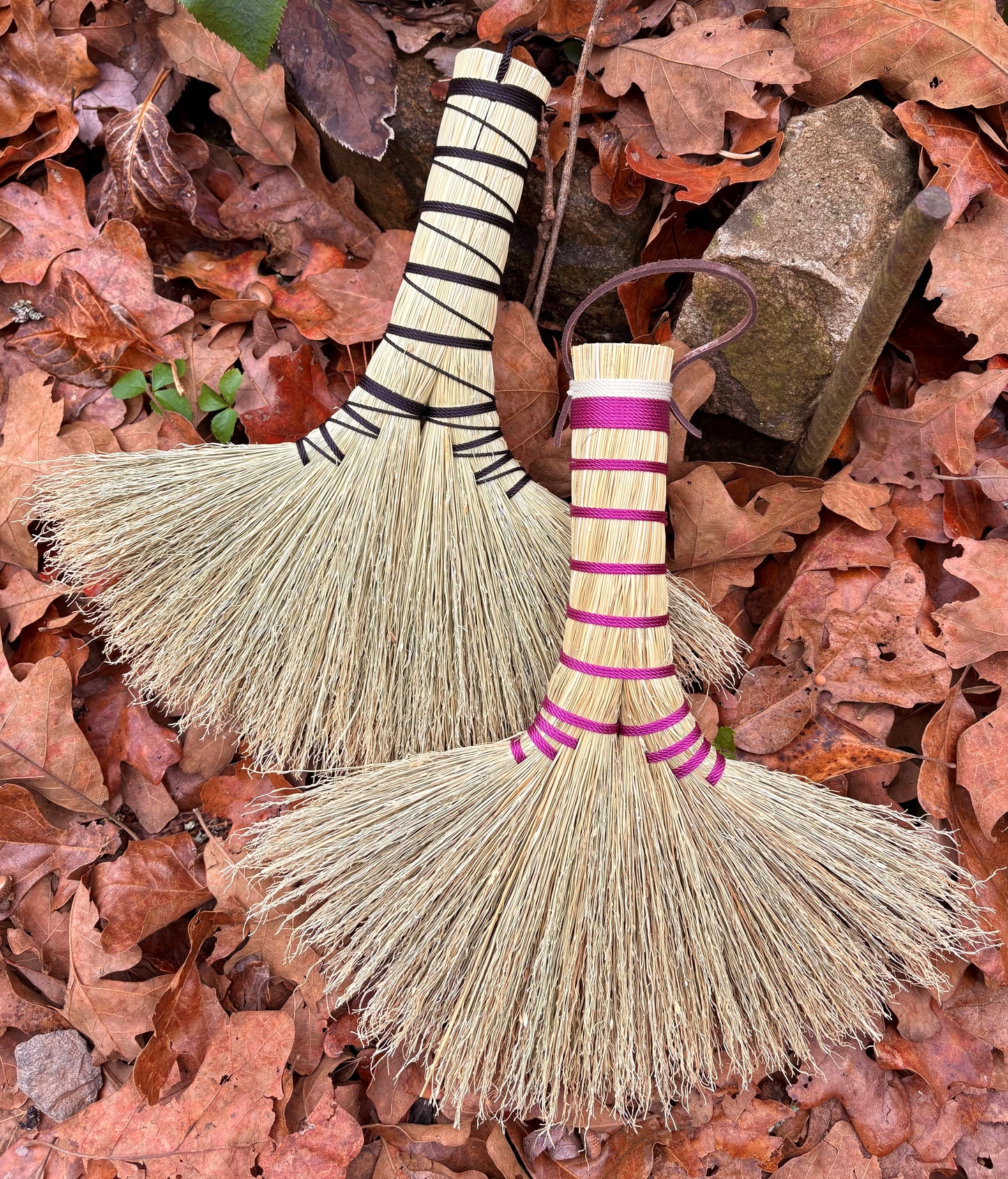 Intermediate Hand Broom: Mermaid Tail Whisk