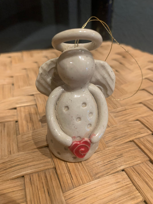 Handmade Clay Angel Ornament