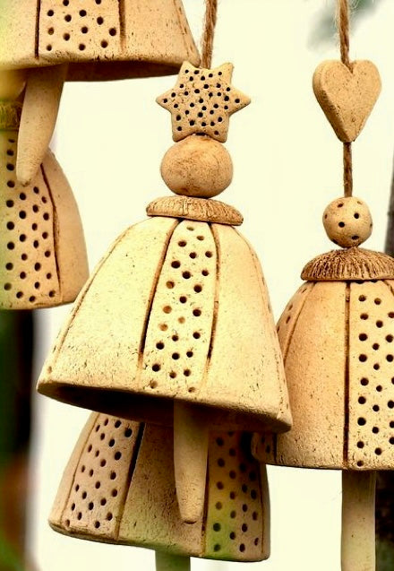 Make a Clay Bell for Your Garden