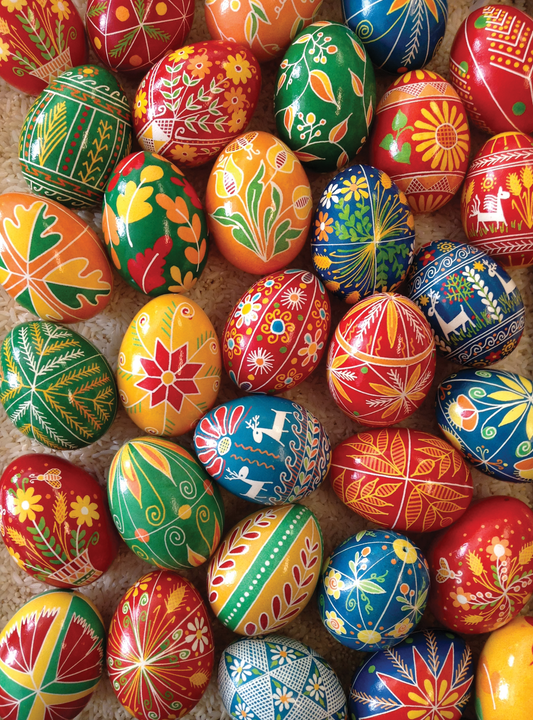 Holiday Ornaments & Seasonal Pysanky