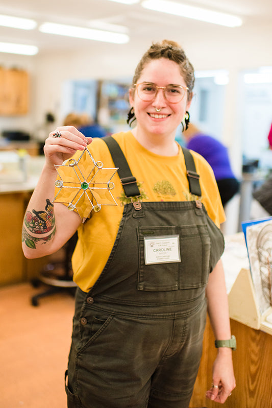 Make Your Own Stained Glass Ornament