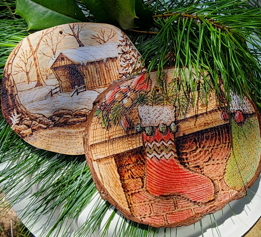 The Joy of Woodburning: Make Your Own Ornaments