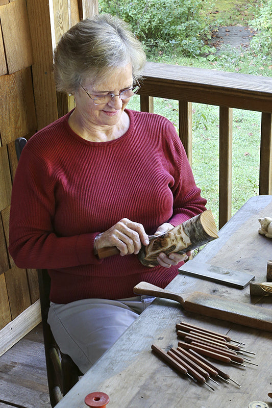 Handcarved Wooden Spool or Small Animals, You Pick!